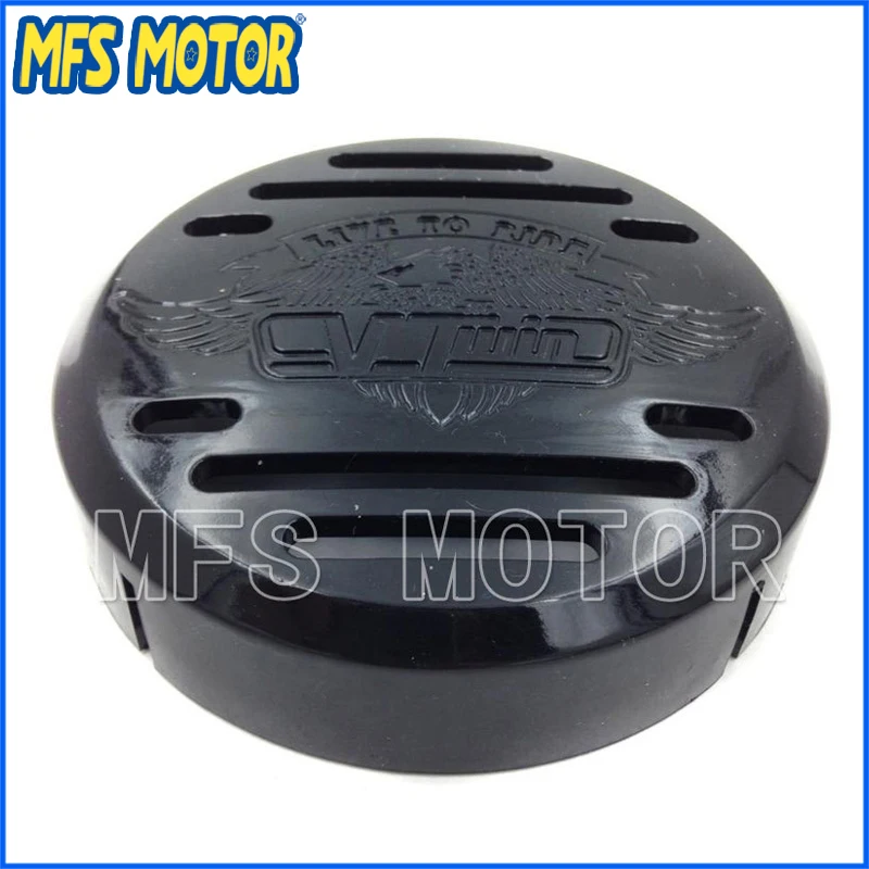 Рожковый чехол для мотоцикла Kawasaki Vulcan 800 Yamaha V Star 650 1100 классический серебристый
