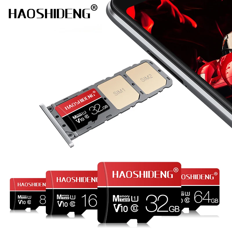 Высокоскоростная micro sd карта 8 ГБ 16 32 64 Гб 128 класс 10 usb флеш накопитель памяти Microsd SD