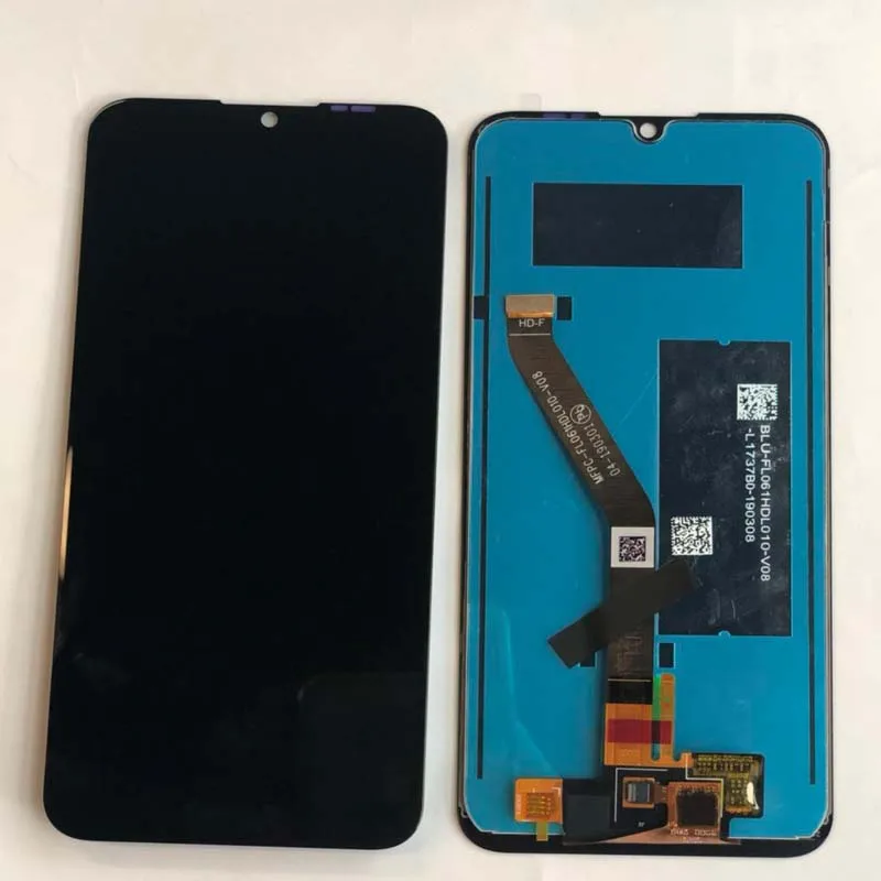 6,09 '' ЖК-экран для huawei Honor 8A JAT-L29 ЖК-дисплей кодирующий преобразователь сенсорного экрана в сборе+ рамка+ Инструменты+ стеклянная пленка