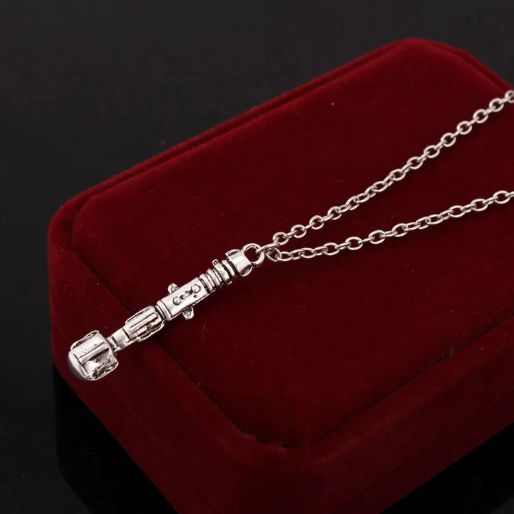 2015 New Arrival Doctor Who Sonic Screwdrive Pendant Necklace12cs/lot Movie Jewelry High Quality | Украшения и аксессуары