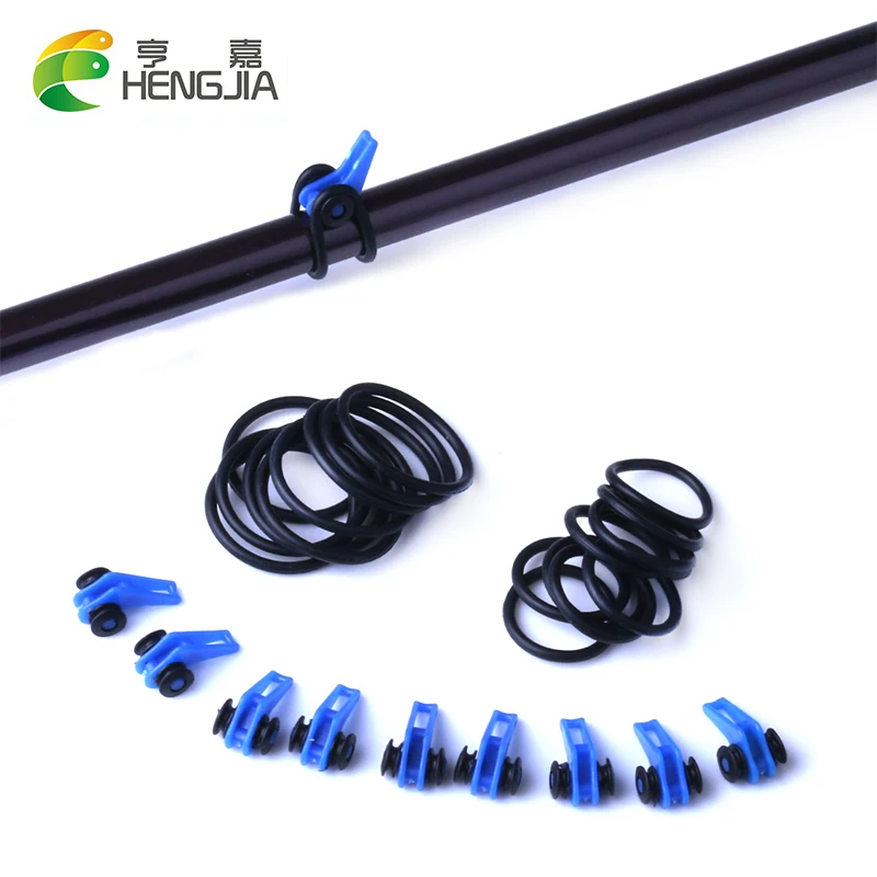 HENGJIA 10 шт./лот пластиковая удочка удилище держатель крючка для блокировки высоты