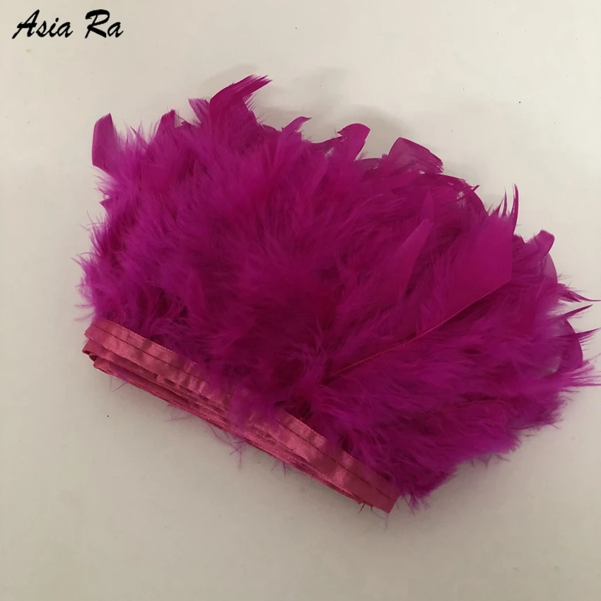 10 метров 4-6 дюймов искусственная отделка платье перо для шитья Турция бахрома с
