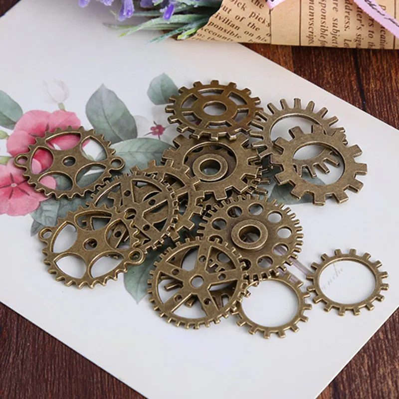 50 г/лот различные размеры механические шестерни металлические аксессуары для