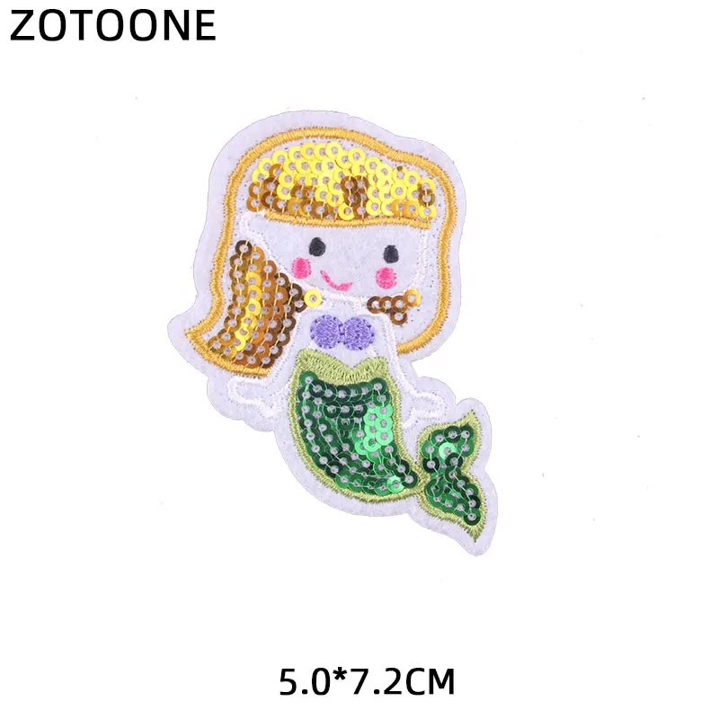 ZOTOONE утюжок на фламинго аппликации для одежду глажка наклейки девочек полоски