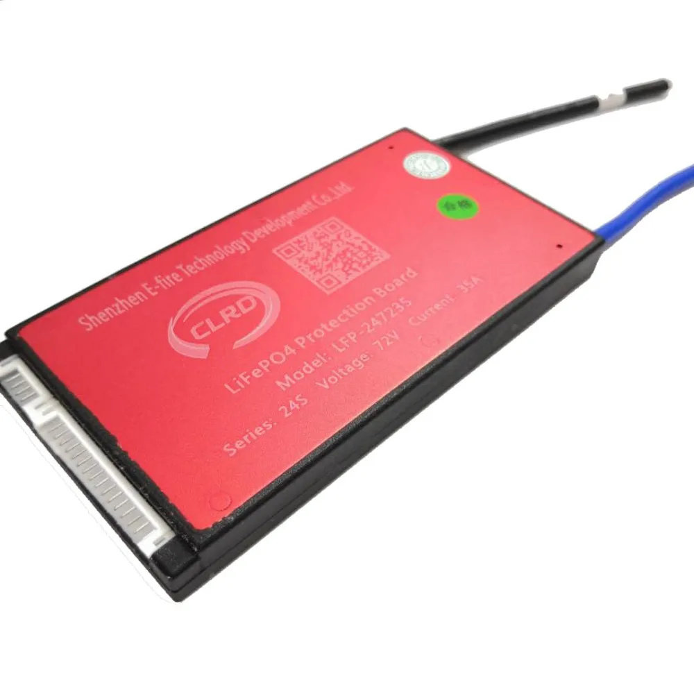 24S 72V 35A 45A 60A BMS система управления батареей PCM PCB для Lifepo4 Аккумуляторный блок с балансом
