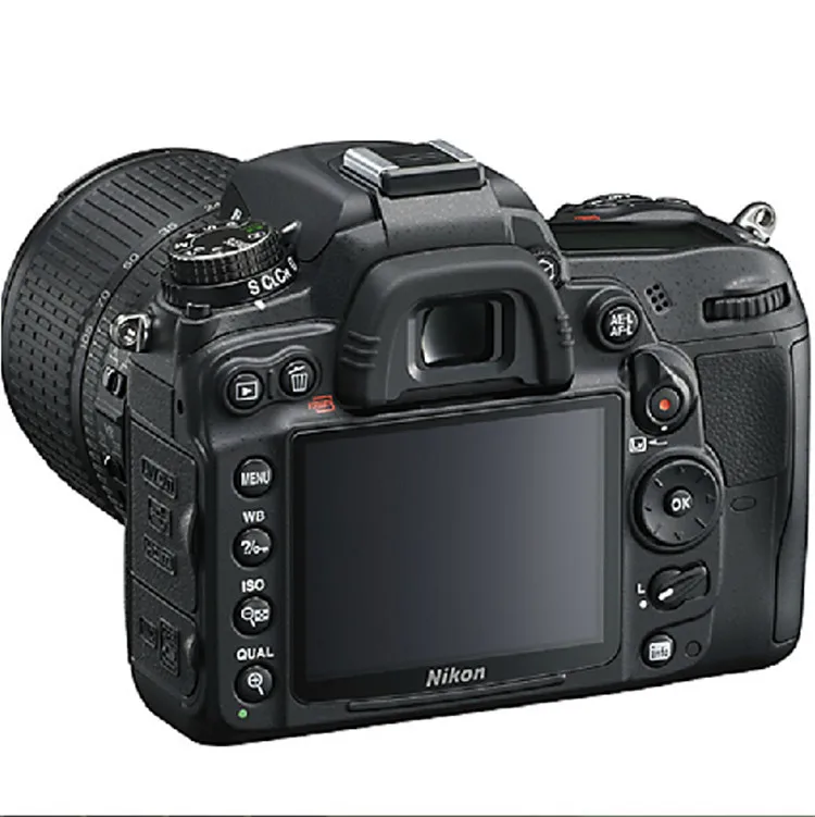 Фотовидоискатель с черным резиновым окуляром для Nikon D7000 D300 D90 D80 D600 D200 D100 D40 D50 D70S D610