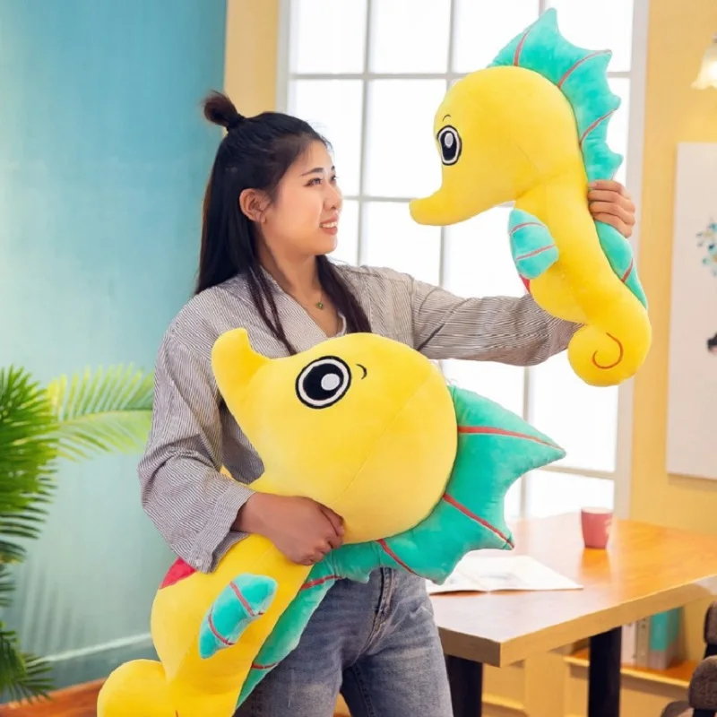 

new style lovely handsome Hippocampus Plush toys comfortable cute Pillow sofa Cushion Birthday presents