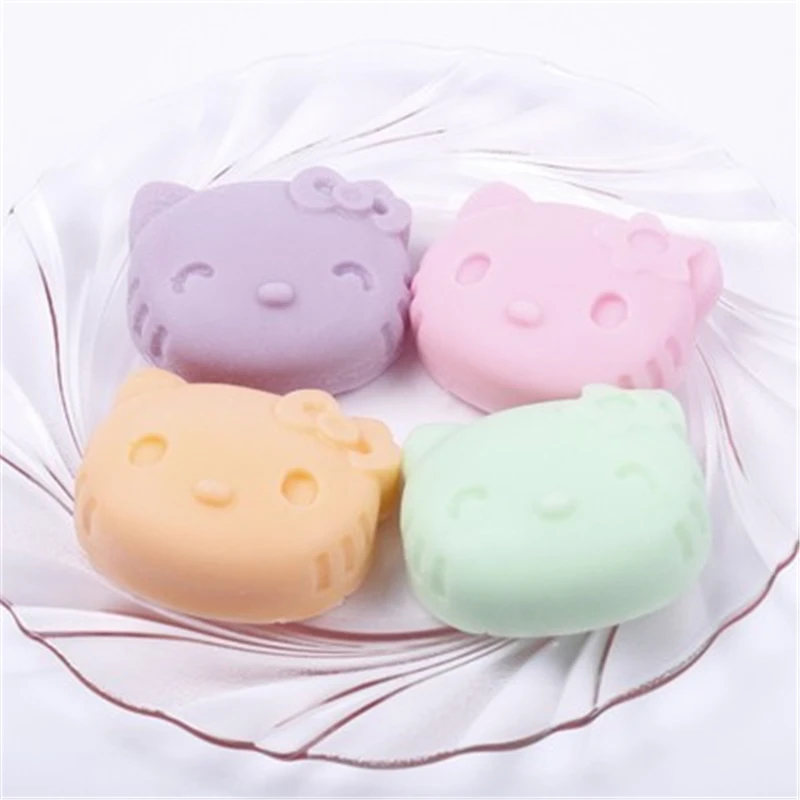 Мультфильм в форме кошки животного силиконовые формы ручной работы кондитерские