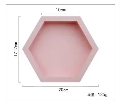 pink color Геометрический деревянные настольные Поднос кухонный/Конфеты/закуски/фрукты/лоток для хранения подносы для хранения косметики для дома украшения MTP02 - Цвет: pink color