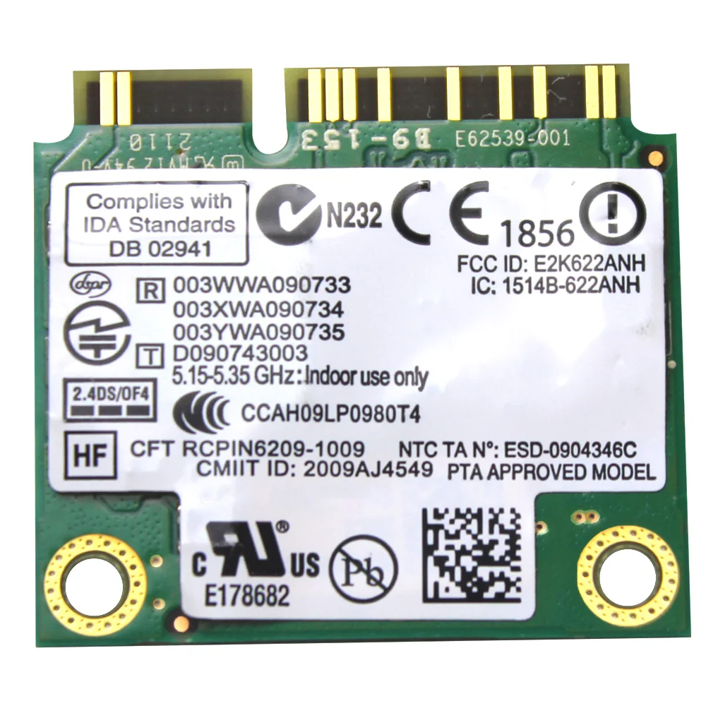 Intel Centrino Ultimate N 6300 633ANHMW 450Mbp беспроводная wi fi половинная мини PCI e сетевая карта|network