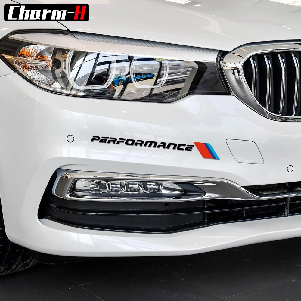 Наклейки для переднего бампера BMW e90 e46 e39 e60 f30 f31 g30 f85 f16 f10 f34 x3 x4 x5 e70 f15 x6 M3 M5 Z4 2 шт. |