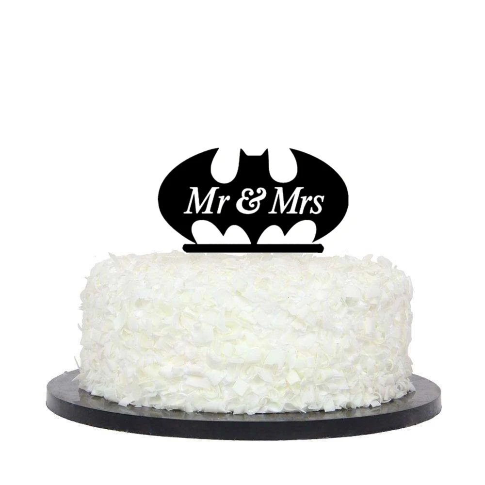 Cake Topper 65 Украшения на свадебный торт, фигурки из черного цвета в виде жениха и невесты Mr Mrs с кошечкой для маленьких собак торт топпера, свадебные Обручение вечерние украшения торта вечерние свадебные сувениры - Цвет: Cake Topper 65