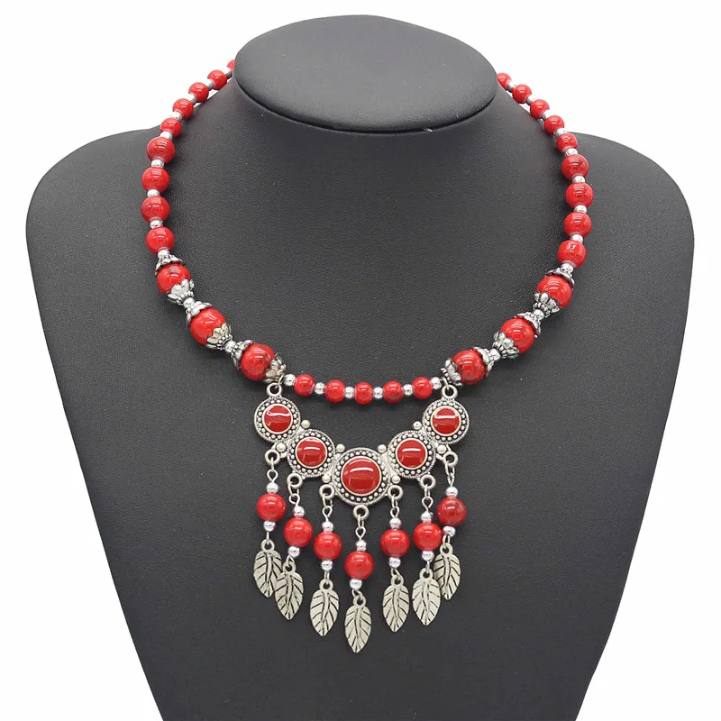 Ожерелье с подвеской в виде листика Олару женское ожерелье 4 вида цветов |