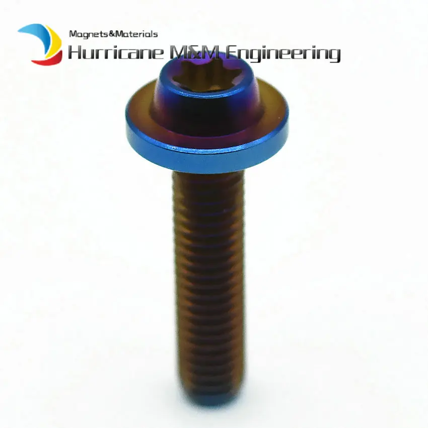 2 шт. Rider модификация Ti болты M6 x30-80mm Модифицированная колонна торкса головка горит