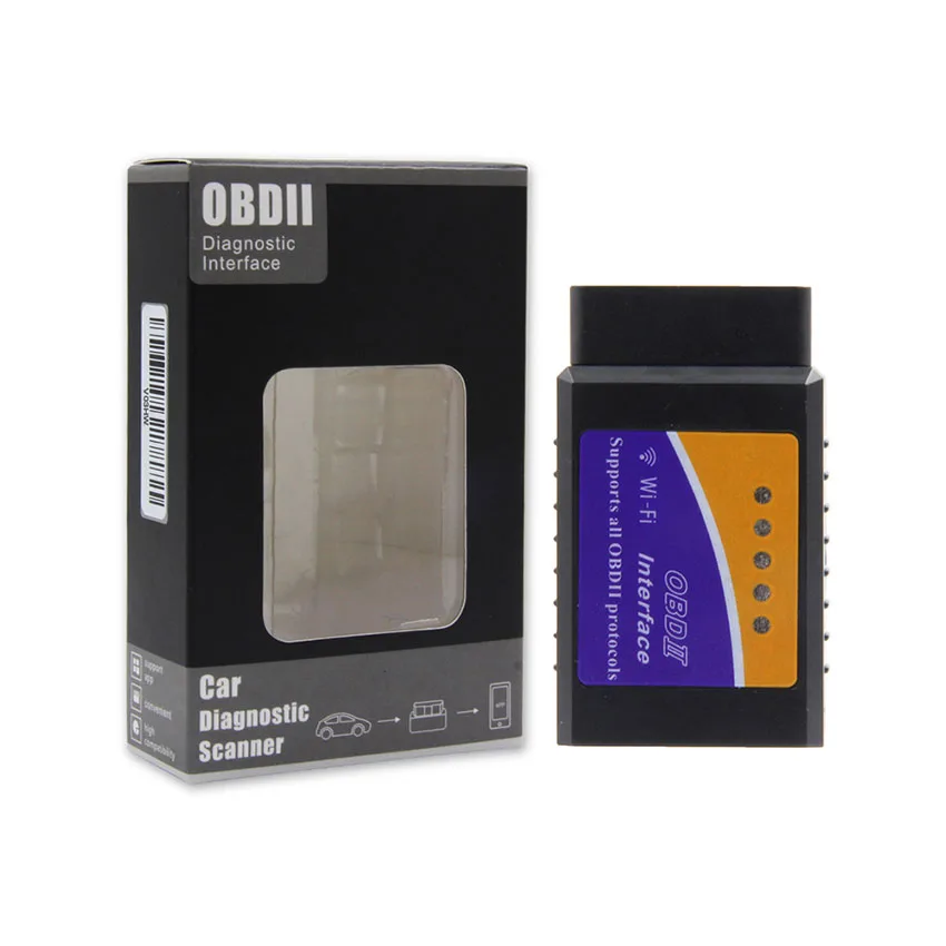 wifi ELM327 wifi V1.5 PIC18F25K80 для IOS/Android OBDII OBD2 диагностический инструмент ELM 327 V1.5 wifi диагностический инструмент OBD2 сканер - Цвет: wifi