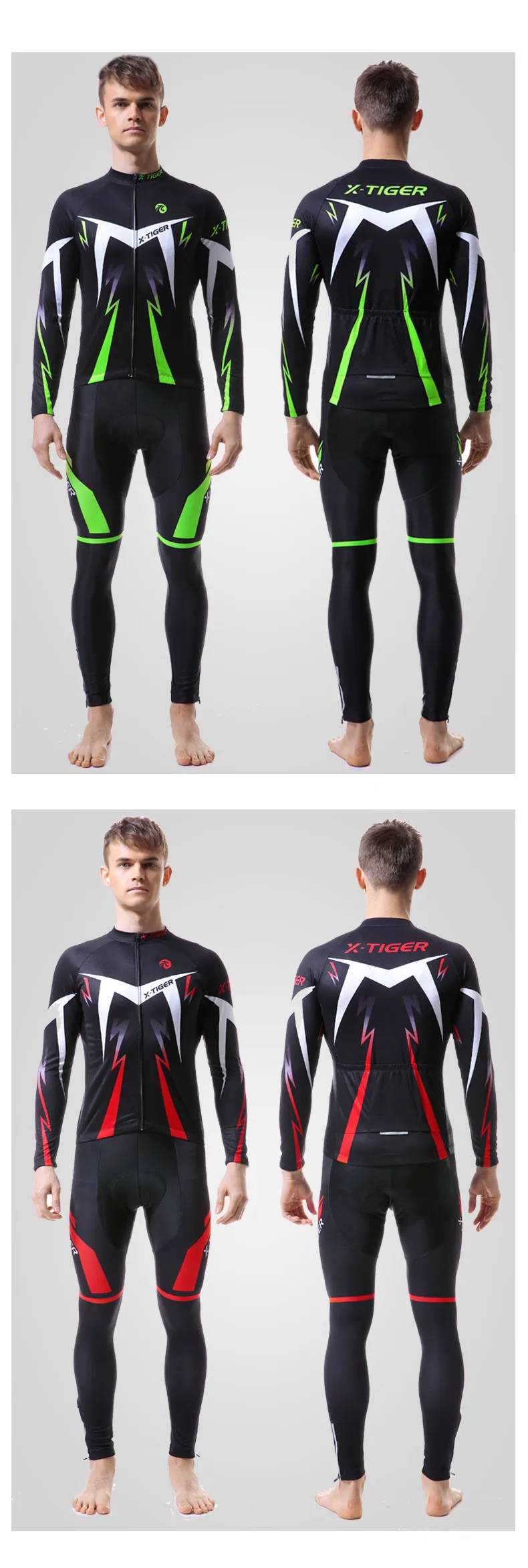 X-TIGER, зимние термальные флисовые велосипедные комплекты, Майо, Ropa Ciclismo, согревают, одежда для горного велосипеда, велосипедная одежда, велосипедные майки