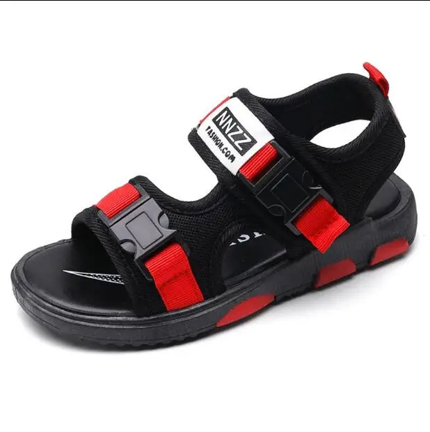 Новая модная детская обувь тонкие туфли для мальчиков Детская летняя одежда