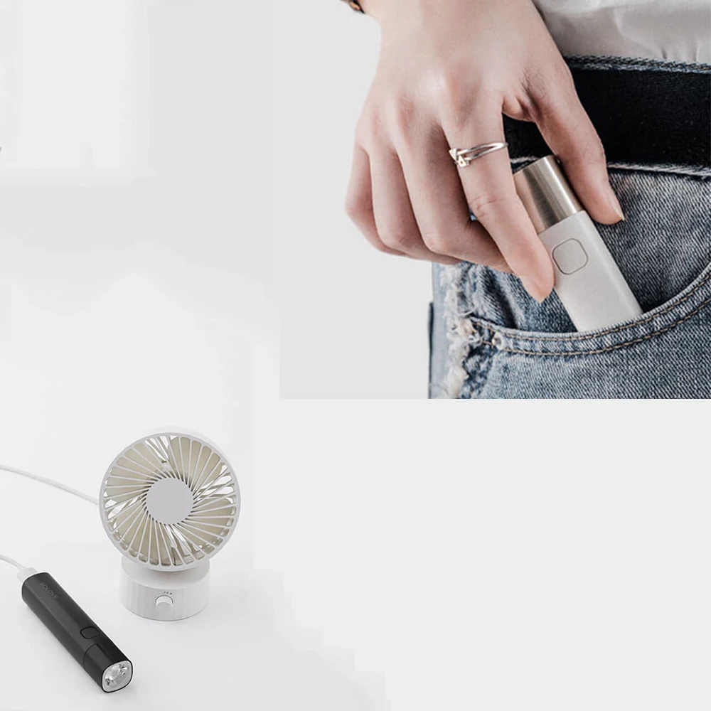 Xiaomi SOLOVE портативный фонарик для наружного кемпинга Самозащита устройство ночной