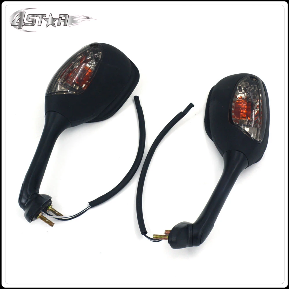Motorcycle Rearview Side Mirror With Turn Signal For SUZUKI GSXR600 GSXR750 GSXR 600 750 2006-2010 GSXR1000 2005-2008