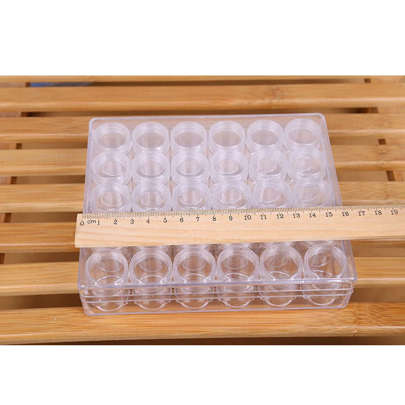 64 Решетки пластиковая коробка для хранения Регулируемая ювелирных изделий