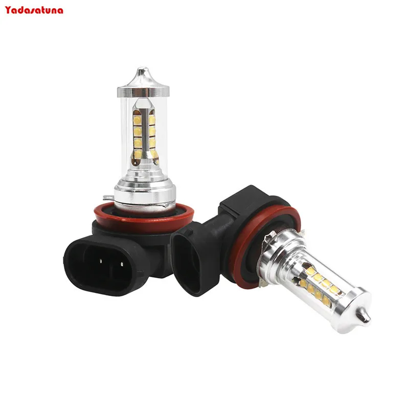 2 шт. H11 PGJ19 Cree чипы светодиод TURBO Высокая мощность светодиодные передние