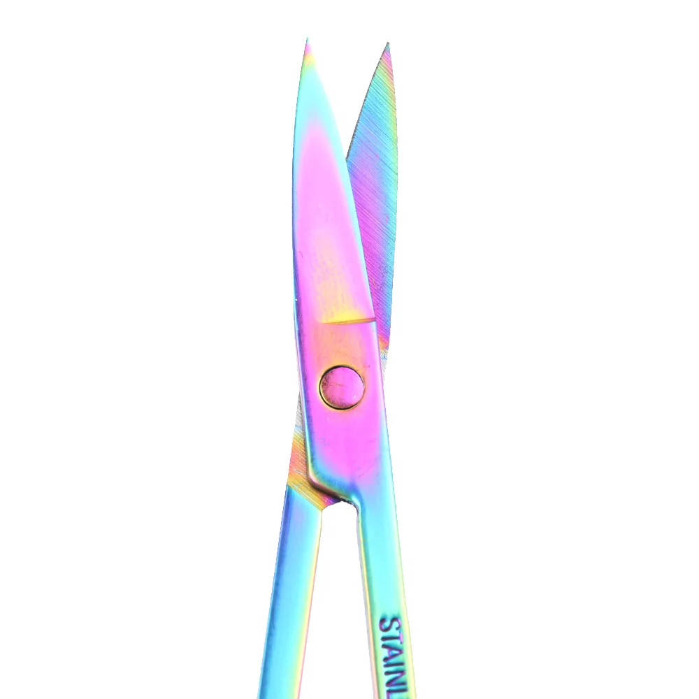 Новые профессиональные женские портативные ножницы для стрижки бровей из нержавеющей стали, бритва, нож для удаления волос, инструменты для красоты и макияжа