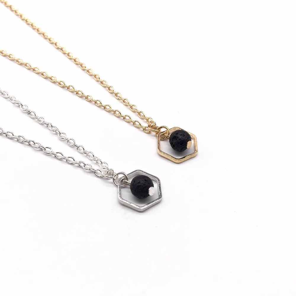 10 шт.) шестигранное ожерелье с диффузором для ароматерапии | Украшения и