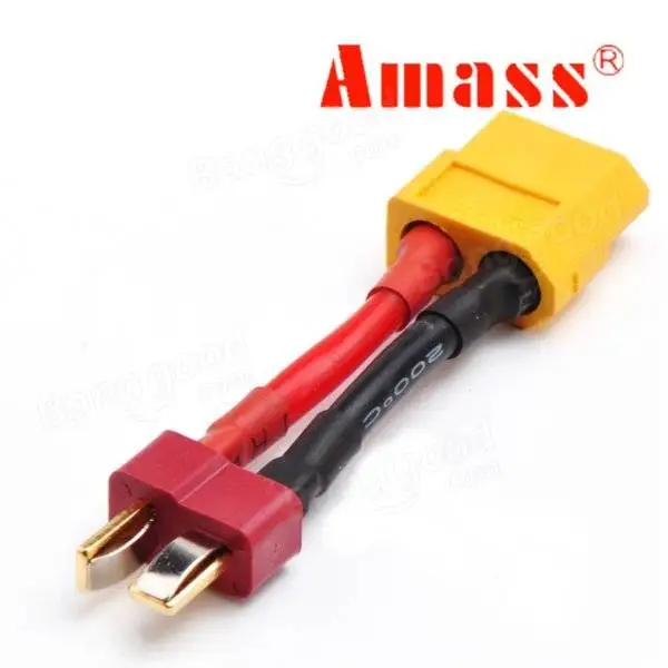 Штепсельная Вилка Amass XT60 для штепсельной вилки 14AWG 3 см|cable splitter|cable adapteradapt solution |