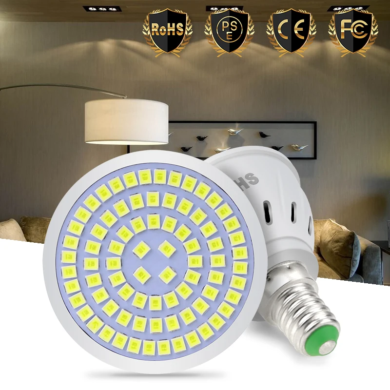 

LED MR16 Spot light Bulb E27 Lampada LED Corn Lamp 220V E14 Spotlight GU10 Bombillas LED GU5.3 48 60 80LEDS Lampara B22 5W 7W 9W