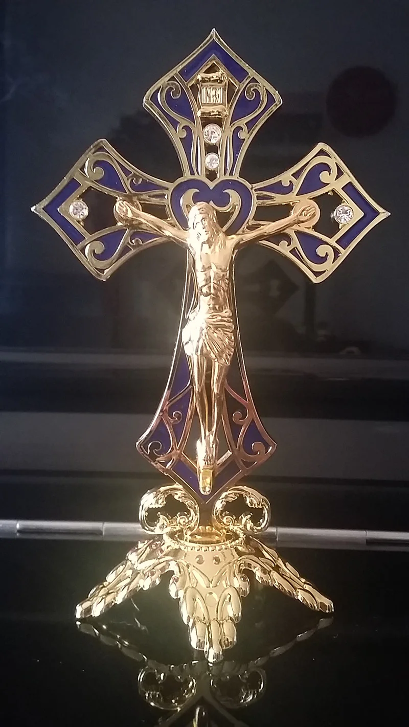 Религиозная подвеска в виде креста с Иисусом таинственный - Цена: 2 359,35 руб.