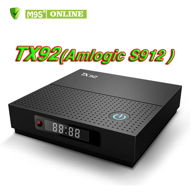 M9S TX92 3 ГБ ОЗУ 32 Гб ПЗУ Android 7 1 Smart tv Box Amlogic S912 Восьмиядерный Bluetooth 2 4G 5 8G Wifi 1000M LAN 2G 16G