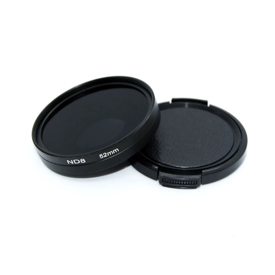 

3 in 1 52mm circular ND8 ND16 ND32 neutral density filter For Xiaomi Yi Xiaoyi 2 4K 4K+ xiaomi yi lite yi display action camera