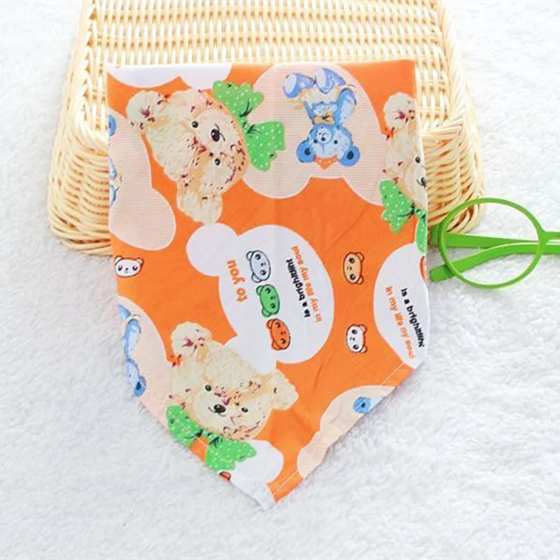 

Bibs & Burp Cloths Wholesale Genuine Cartoon Cotton Baby Bandana Bibs Animal Print Baby Boy's/Girls Bibs With OPP Bags