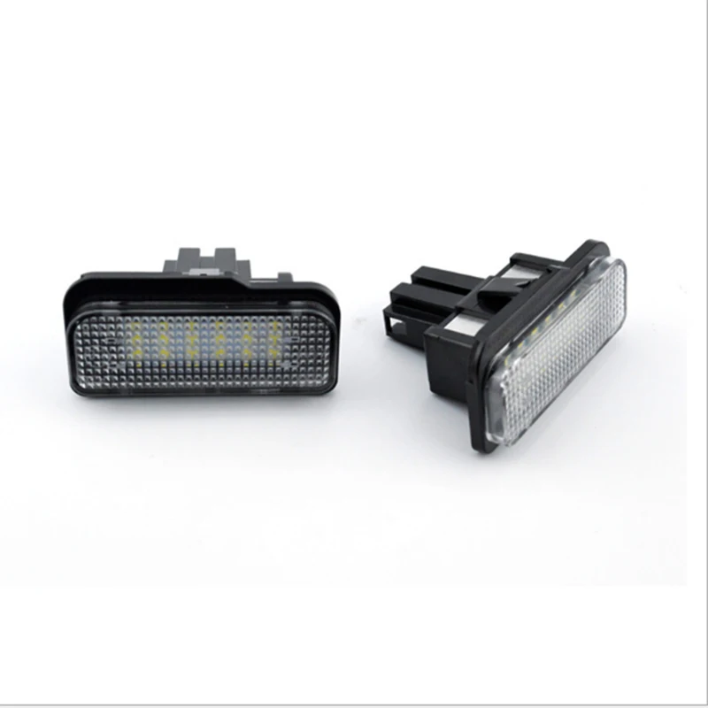 DINGBIAOJI 2X Бесплатная ошибка SMD3528 6500K номерной знак лампы Светодиодные индикаторы