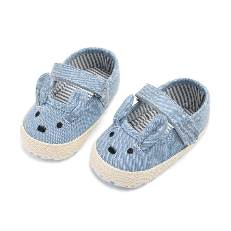 Bunny Spring and Autumn Single Shoes Baby Princess Slip Breathable Toddler | First Walkers
