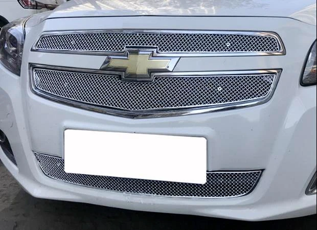 Honeycomb style metal racing car front Grill cover for Chevrolet MALIBU 2012-2014 | Автомобили и мотоциклы