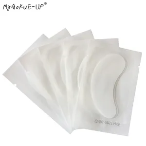 100 парлот бумажные патчи для ресниц, гелевые подушечки для век, прививки ресниц, инструменты для наращивания ресниц