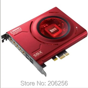 Бесплатная доставка оригинальный креативный звуковой бластер Z PCIe звуковая