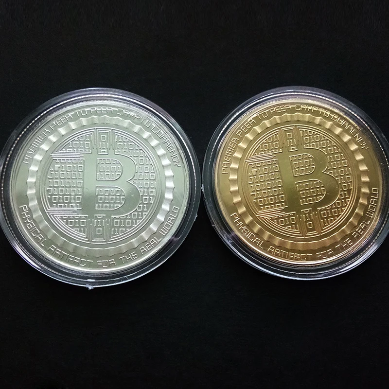 Новинка 2019 Биткоин коллекционное искусство памятная монета коллекционный
