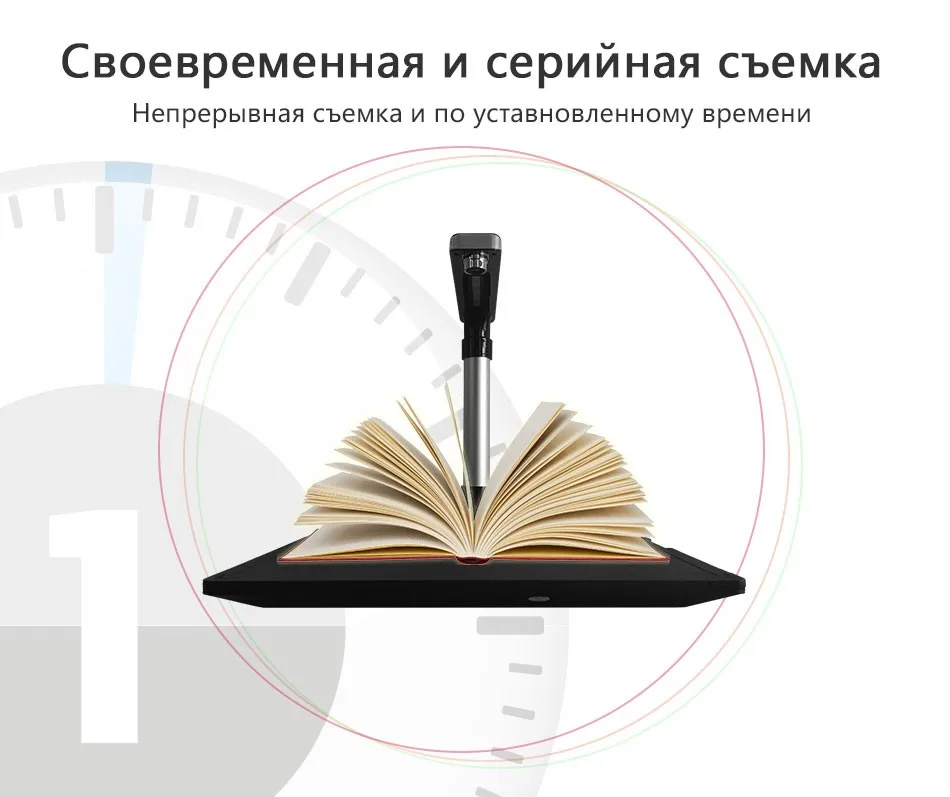 Фотоаппаратный сканер Q580 для книг и документов, разрешение 1600*3200 dpi, 5 мегапикселей, формат A4, A5, A6, A7, OCR для Windows, английская программа, цифравая фотокамера, проекционные и книжный сканер, CMOS