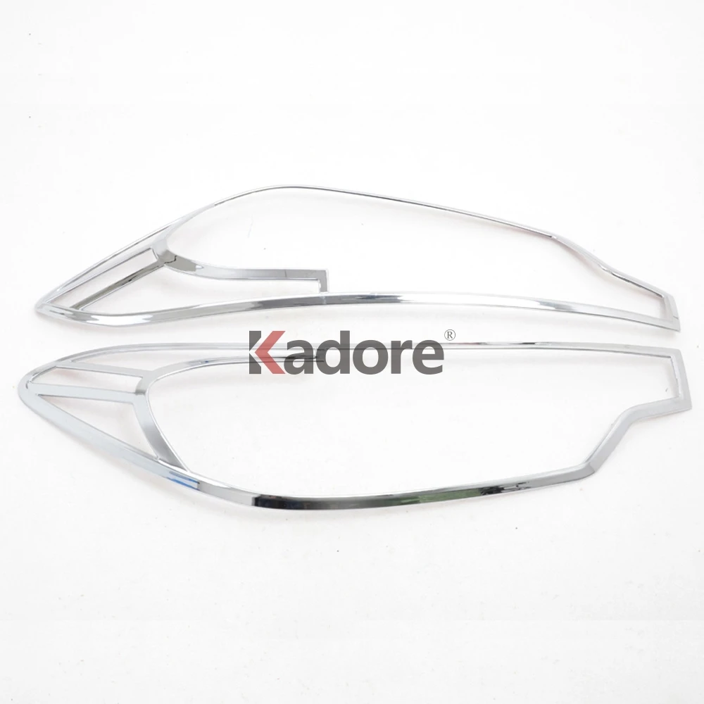 Для кіа Cerato K3 Форте 2012 2013 Высокое качество ABS хромированные передние фары крышка лампы рамки планки авто аксессуары 2 шт./компл