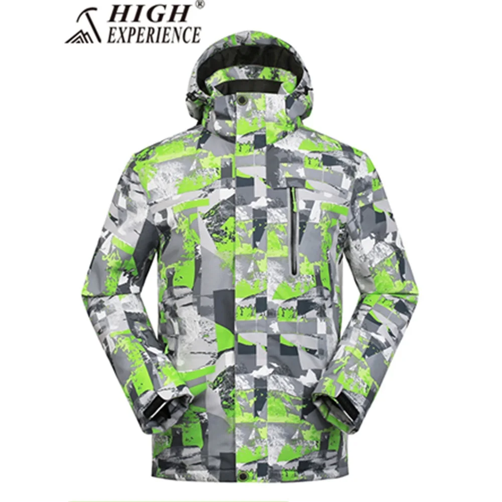 2018 куртки High Experience горнолыжные костюмы Мужская зимняя горнолыжная куртка