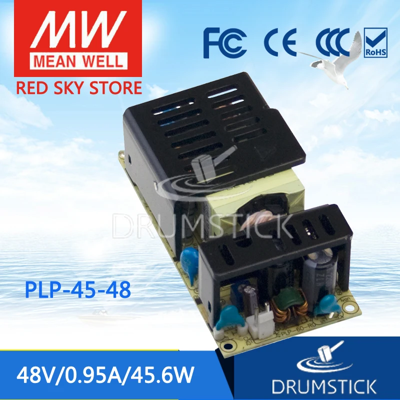 

prosperity MEAN WELL PLP-45-48 48V 0.95A meanwell PLP-45 48V 45.6W Single Output LED Power Supply