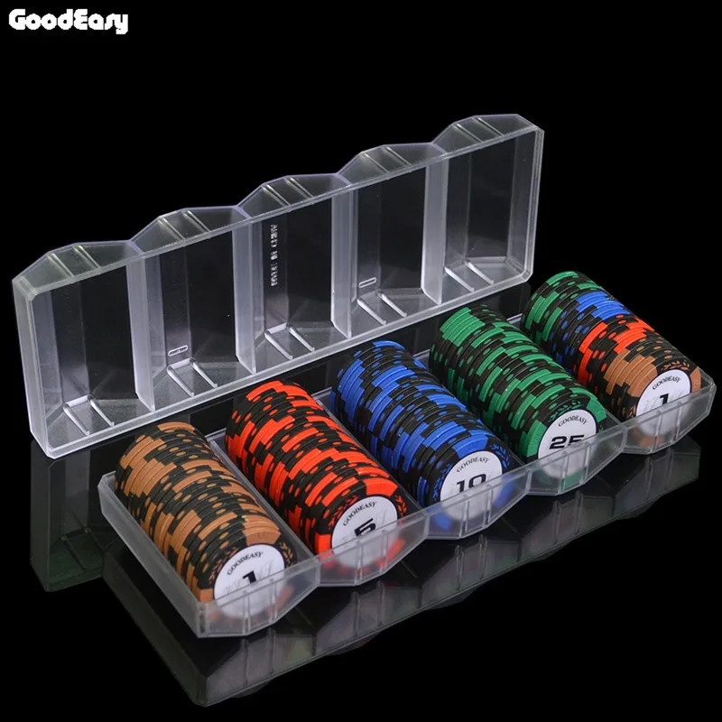 100/200 шт./компл. набор микросхем для Покера из глины в казино высококачественный