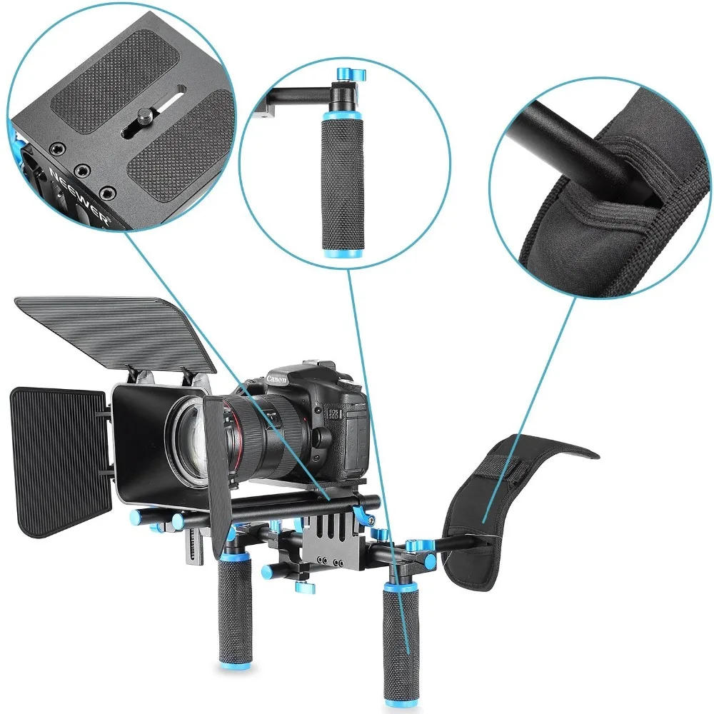 Neewer DSLR установка для видеосъемки комплект системы видеокамеры или камера