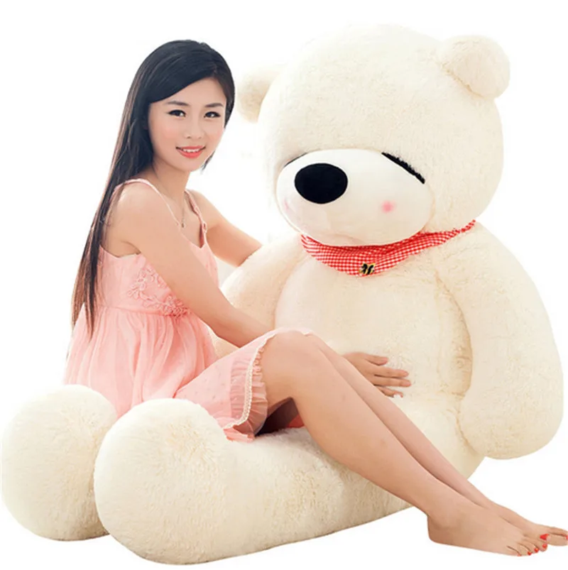 

Fancytrader Giant Sleeping Teddy Bear Plush Toy Stuffed Romantic Bears Doll 160cm 63inch