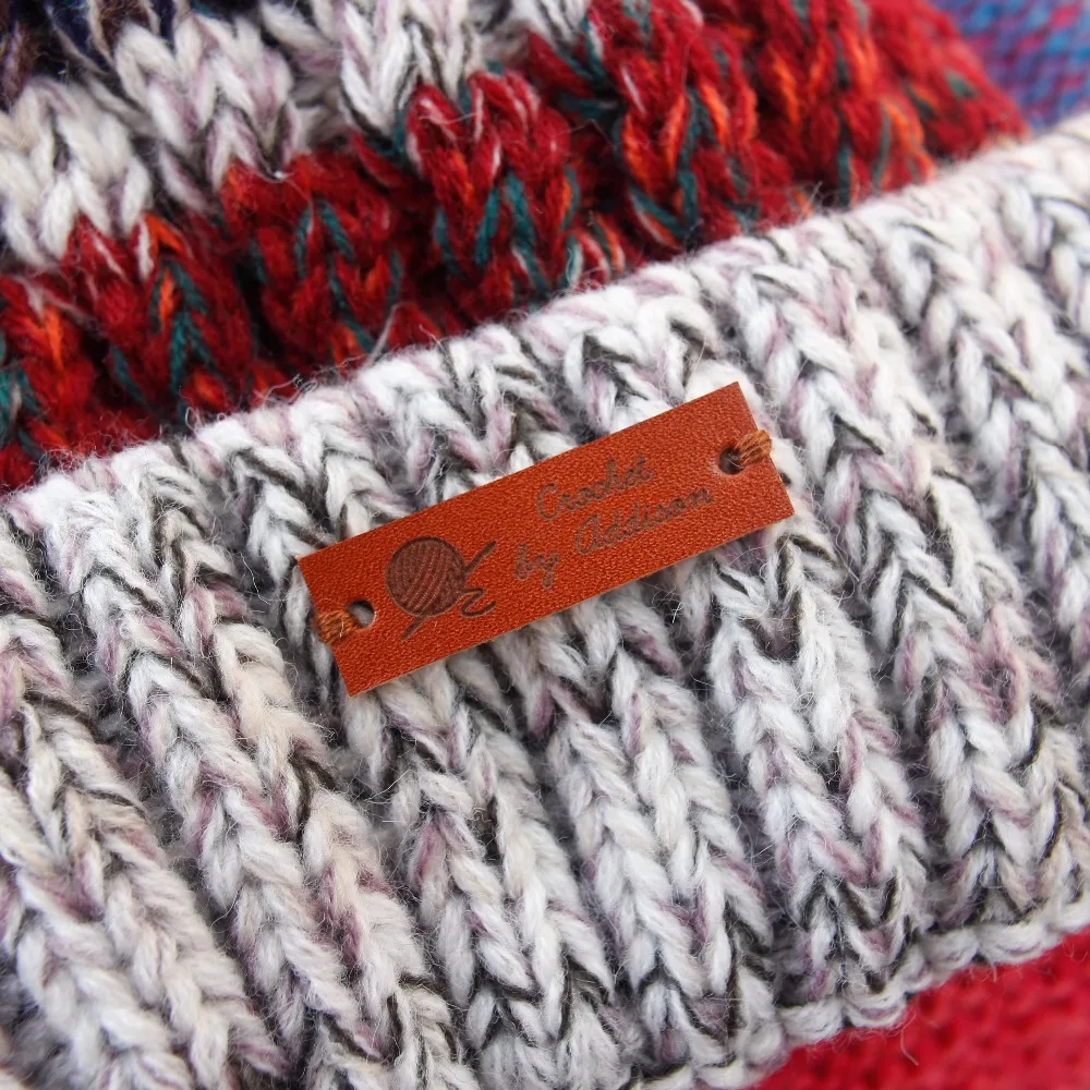 

Personalized Labels, Garment Tags, Leather Tags, personalized tags, knit labels, Custom Name, Handmade, Handsewn (PB1508)