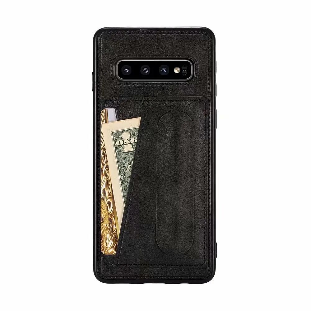 Чехол для Samsung Galaxy S10 Plus S10e Note 9 Жесткий Чехол-книжка из искусственной кожи