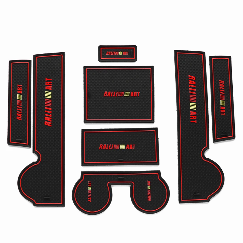 

free shipping good quality case for 2008-2013 Mitsubishi Lancer EX Sport gate slot pad non-slit mat car accessories