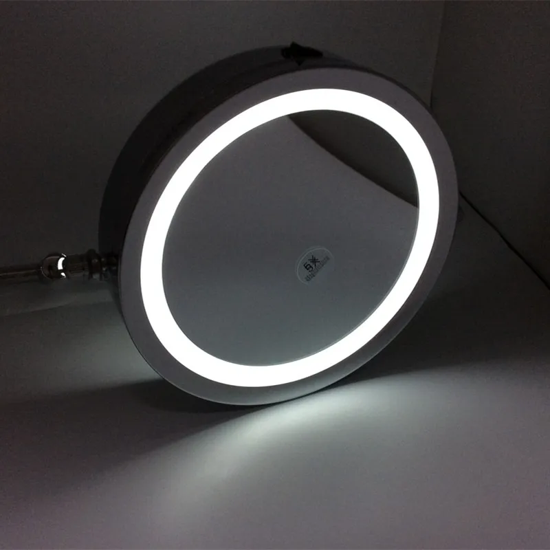 Зеркало для ванной 7 дюймов светодиодный Ной кронштейн со светодиодной